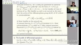 Seminar GDEQ. Invariants of forth order linear differential operators