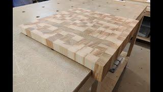 Comment faire une grande planche à découper en bois de bout