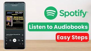 How to Listen to Audiobooks on Spotify !
