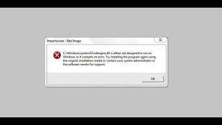 How To Fix Bad Image Error Pop Up In Windows