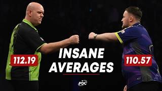 INSANE AVERAGES! Luke Littler v Michael van Gerwen - 2024 Czech Darts Open