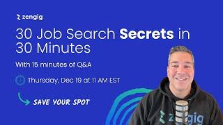 30 Job Search Secrets in 30 Minutes