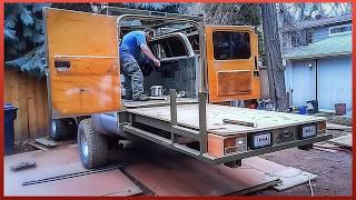 Man Builds Amazing 4x4 Truck CAMPER | Start to Finish Conversion by @TheTravelingTogetherJournal