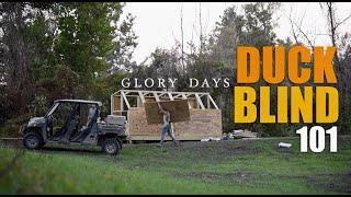 BUILD YOUR OWN DUCK BLIND!! [Glory Days Ep. 29]