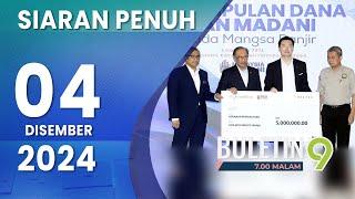 Sumbangan RM35.8 Juta Bantu Mangsa Banjir | Buletin TV9, 4 Disember 2024