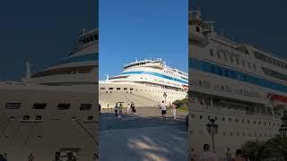 Из Сочи в Батуми! Круизный лайнер Astoria Grande в порту Батуми Грузия 27.07.2023 #сочи #батуми