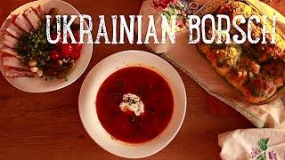 Authentic Ukrainian Borscht