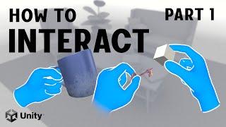 How to Interact in VR - Oculus Interaction SDK - PART 1