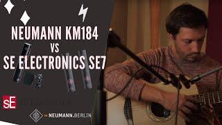 Se Electronics Se7 vs Neumann KM184 - Test on Acoustic Guitar