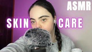 ASMR skincare antes de dormir // roleplay en español