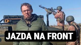 Jazda na front. Dookoła Ukrainy samochodami dla armii - reportaż Igora Janke