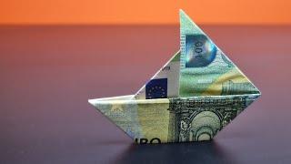 Money Ship - folding money for a  Wedding or Birthday gift