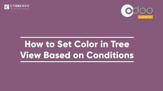 How to set color in Tree view based on conditions