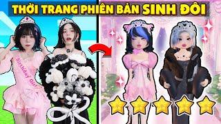 Simmy và Sammy Chơi ĂN MẶC THẬT SLAY Phiên Bản Sinh Nhật Roblox 