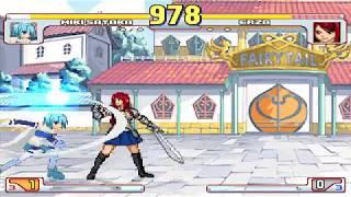 NICK54222 MUGEN: Sayaka Miki VS Erza Scarlet