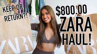 HUGE NEW IN ZARA HAUL 2021