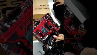 unBoxing GIGABYTE B450M GAMING - SSD MSI 500GB - AMD RYZEN 5 5600G | Pc Gaming motherboard