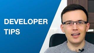 Junior Developer Tips