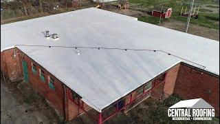 Central Roofing | Finished TPO Roofing System