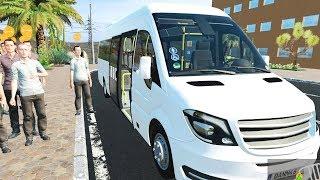Tourist Bus Simulator - NEW Mercedes Sprinter (W906) Shuttle Bus! 4K