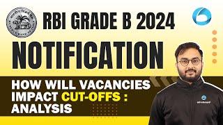 RBI grade B 2024 Notification | How will Vacancy Impact Cut-Offs : Analysis | RBI grade B 2024