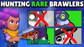 Hunting ALL the RARE Brawlers In Showdown