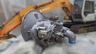Excavator hydraulic pump full rebuild...Can it be done by an amateur?   (Hitachi EX120-2)