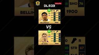 BELLINGHAM vs DE JONG|DREAM LEAGUE SOCCER 2023 #shorts #soccer #dejong #bellingham