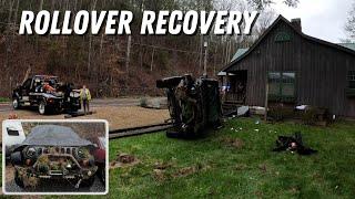 A Rollover Recovery & A Durango In The Ditch