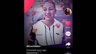 @bhadbhabie follow her on tik tok