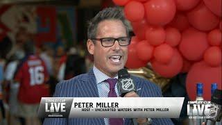 Peter Miller interview by NHL Live for Stanley Cup 2024