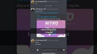 Guys stay safe from this fake discord nitro link