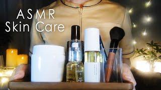 [ASMR role play] Sleepy night skin care Whisper voice Japanese Layered sounds