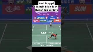 TAIPEI OPEN 2024! Diluar dugaan! Tak Disangka Tunggal Terbaik Bikin Tuan Rumah Tak Berdaya