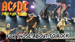 AC/DC - FOR THOSE ABOUT TO ROCK - Gelsenkirchen 17.05.2024 ("POWER UP"-Tour)