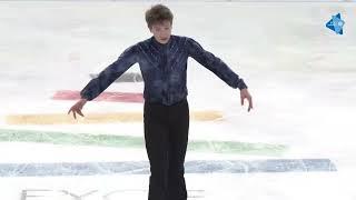 EYOF 2025 Bakuriani - Figure Skating - Junior Boys' Short Program - Denis Krouglov