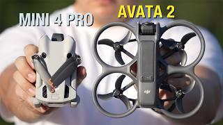 Avata 2 vs Mini 4 Pro - Which Drone Is Right For YOU?