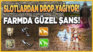 HER SLOTTAN DROP YAĞIYOR ! | FARMDA EFSANE ŞANS ! | Knight Online Pandora #8 #knightonline