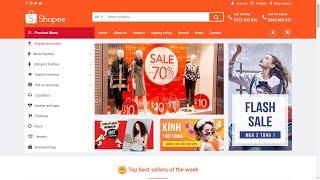Free Flatsome WordPress Website full code for Ecommerce, Supermarket like Shopee