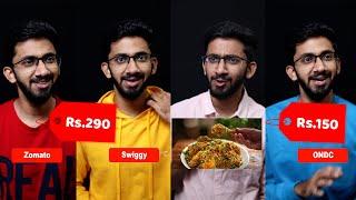 Swiggy Zomato ku Aapu vaikura ONDC Ivlo cheap a? Wait for End