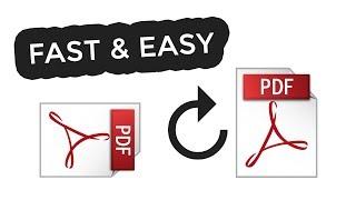  How to rotate pdf and save 