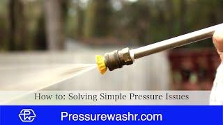 Fix Low Pressure Issues on Pressure Washers: Easy Troubleshooting Guide
