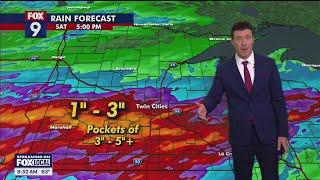 MN weather: Wet weather continues, flash flooding possible