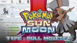 Type: Null Moveset Guide! How to use Type: Null! Pokemon Sun and Moon! w/ PokeaimMD!