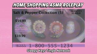 Vintage VHS ASMR: Home Shopping Network Roleplay | Tapping & Soft Spoken Relaxation