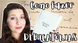 5 Dicas Para Fazer DEDICATÓRIAS em LIVROS | Pausa Para Um Café