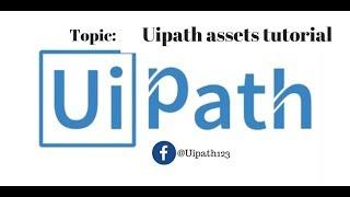 Assets in uipath  tutorials || Uipath orchestrator assets