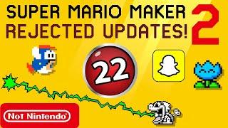 Mario Maker 2 Rejected Updates #22 - Terrifying Twenty Two Of Terrific Ideas