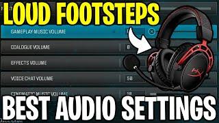 BEST Audio Settings for Modern Warfare 3! (Loud footsteps in MW3)