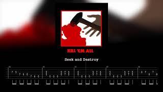 Metallica - Seek and Destroy (Guitar Backing Track with Tabs)